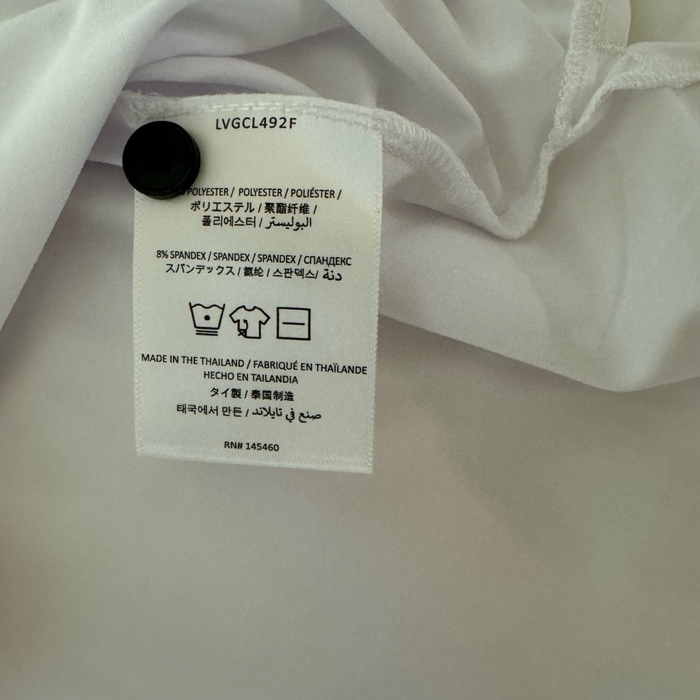 SOLD NEW LIV Golf - Phil Mickelson Hyflyers Polo Shirt Size XL White - Picture 8 of 12